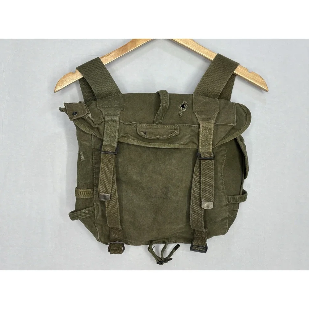 Korean War M1945 Upper Combat Field Pack 1951 Backpack Olive Drab US Army Straps